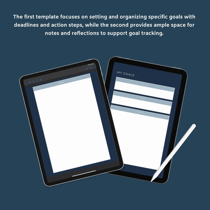 Business Goals Planner | Entrepreneur Goal Tracker | Digital PDF
