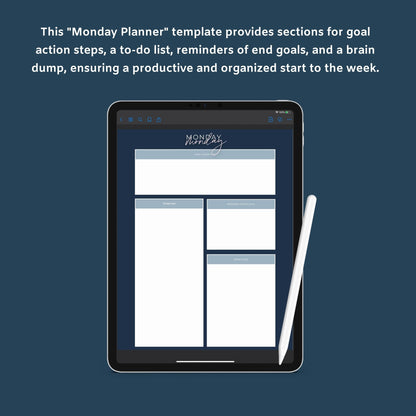 Business Goals Planner | Entrepreneur Goal Tracker | Digital PDF
