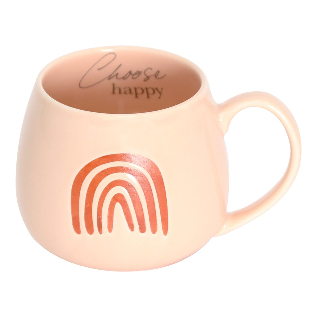 Choose Happy Mug – Start Your Day with Positivity & Joy - The Grateful Collective