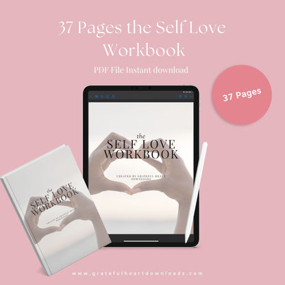 The Self-Love Workbook – Transform Your Mindset & Embrace Your Worth - The Grateful Collective