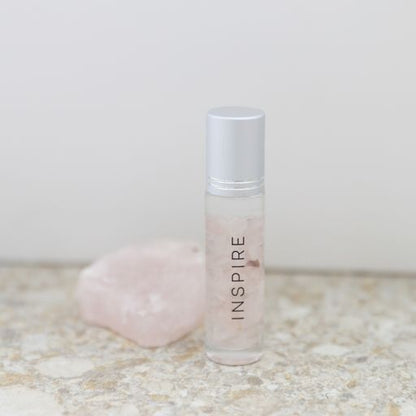 SPLOSH Inspire Crystal Essential Oil Roller – Energize Your Mind and Spirit - The Grateful Collective