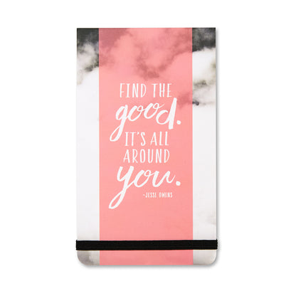 "Find the Good" Notepad – Infuse Positivity into Your Daily Writing - The Grateful Collective