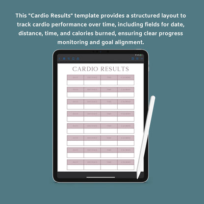 Fitness & Health Planner | Workout, Meal & Habit Tracker | PDF