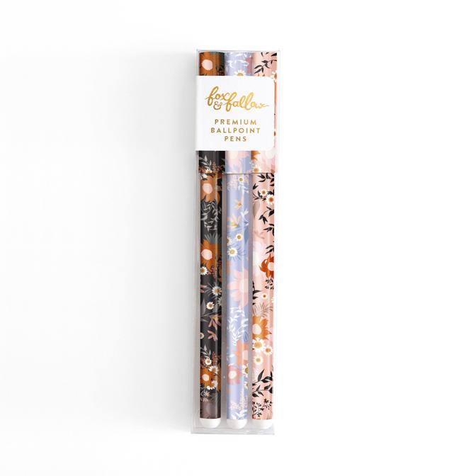 Fox & Fallow Premium Ballpoint Pens – Elevate Your Writing with Style and Grace - The Grateful Collective