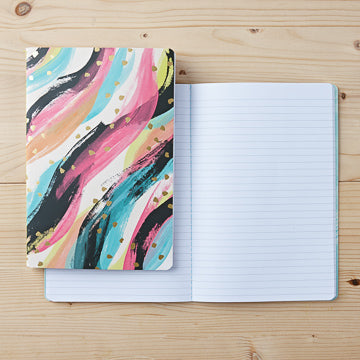 'Happy Is the Only Plan' Notebooks 2-Pack – Infuse Joy into Your Writing - The Grateful Collective