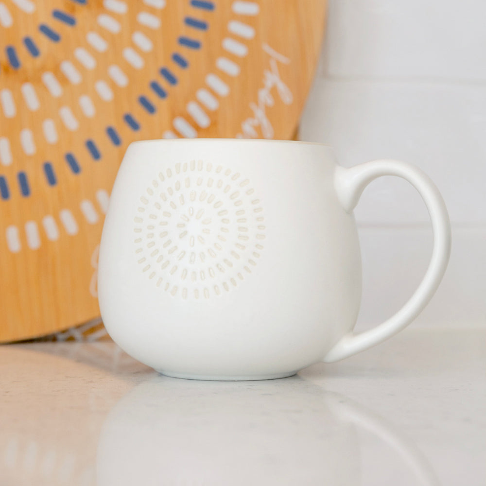 "Mandala" Mug – Sip in Style and Positivity - The Grateful Collective