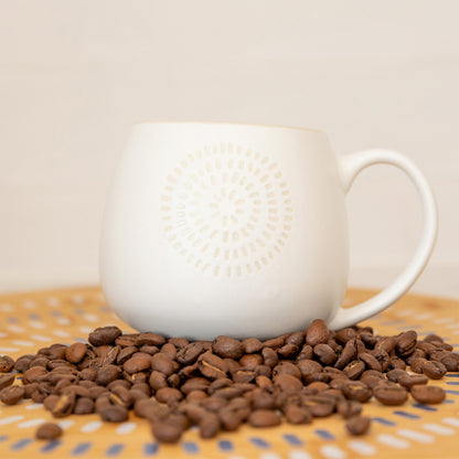 "Mandala" Mug – Sip in Style and Positivity - The Grateful Collective