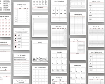 Productivity Planner (140 Pages) – Daily, Weekly & Monthly Goal Tracking | Printable PDF