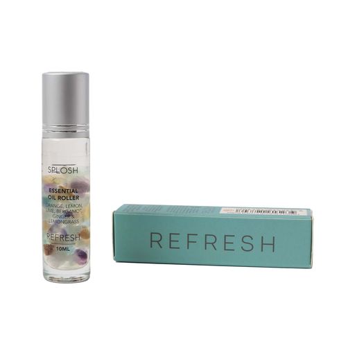 SPLOSH Refresh Essential Oil Roller – Revitalize Your Mind and Spirit - The Grateful Collective