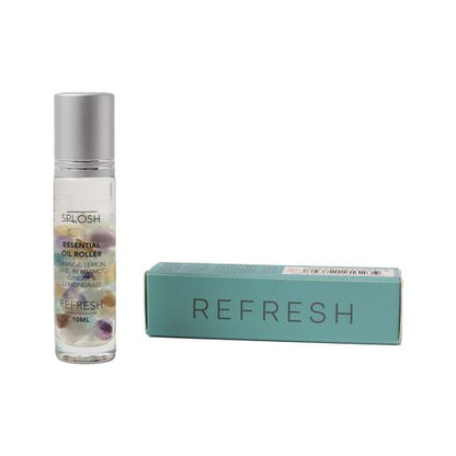 SPLOSH Refresh Essential Oil Roller – Revitalize Your Mind and Spirit - The Grateful Collective