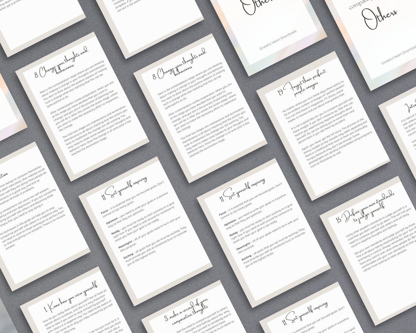 20 Ways to Stop Comparing Yourself to Others – Boost Self-Esteem & Confidence | Instant PDF Download