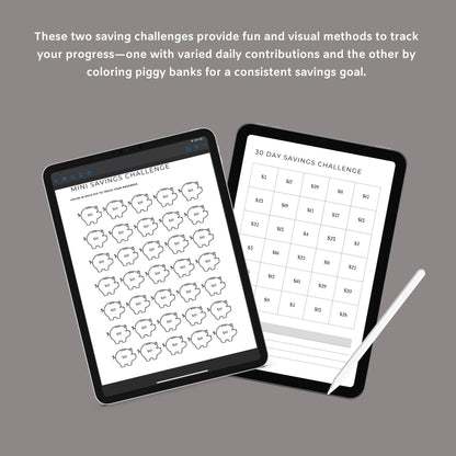 Budget Planner | Printable Finance Tracker | Digital PDF Download