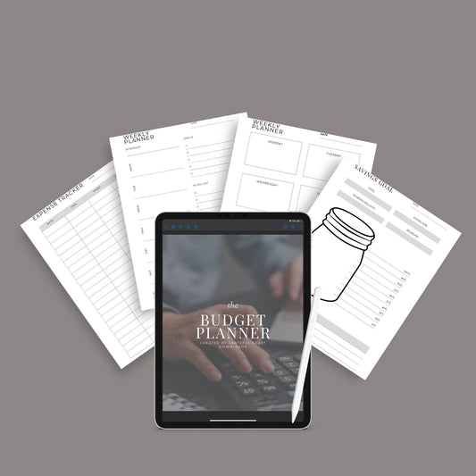 Budget Planner | Printable Finance Tracker | Digital PDF Download