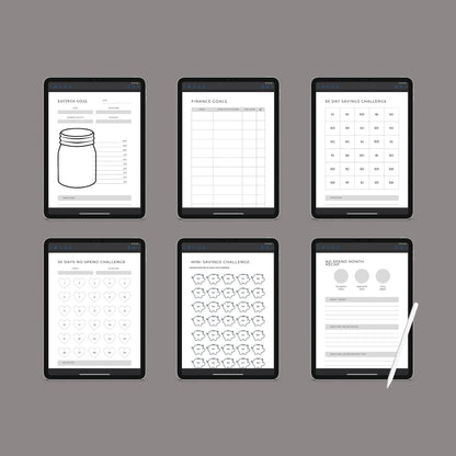 Budget Planner | Printable Finance Tracker | Digital PDF Download