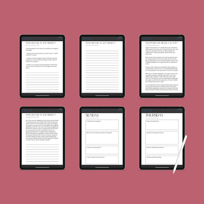 Business Motivation Planner | Goal-Setting & Productivity Journal PDF