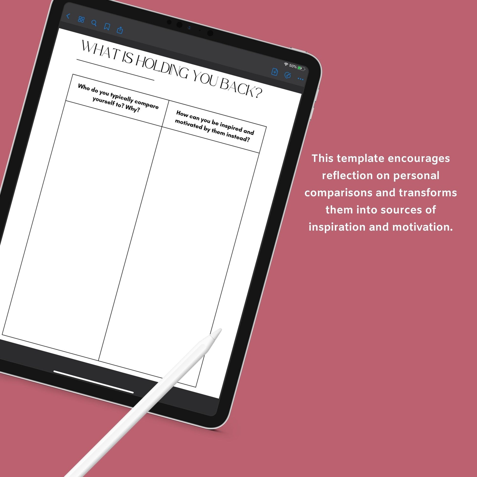 Business Motivation Planner | Goal-Setting & Productivity Journal PDF