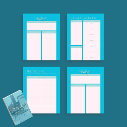 Business Productivity Planner | Task & Goal Organizer | Digital PDF