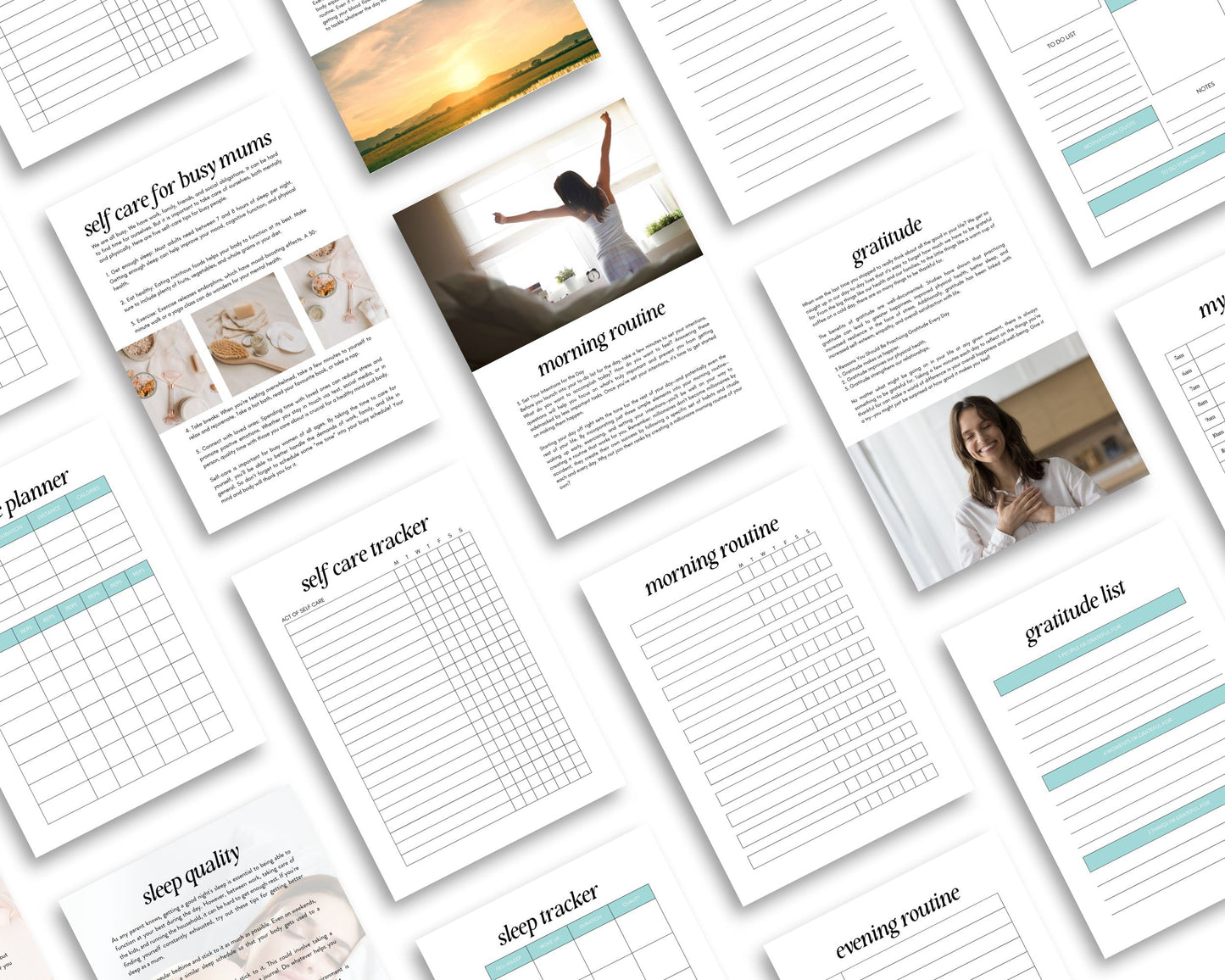 Busy Mum Planner | Printable Life Organizer & Meal Planner | PDF