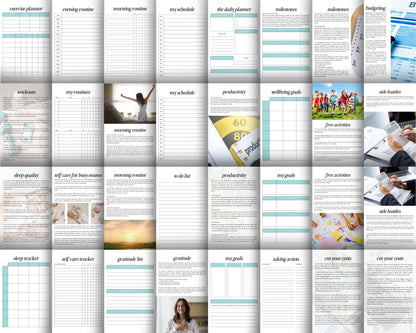 Busy Mum Planner | Printable Life Organizer & Meal Planner | PDF