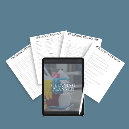 Cleaning Planner | Decluttering & Home Organization Guide | PDF