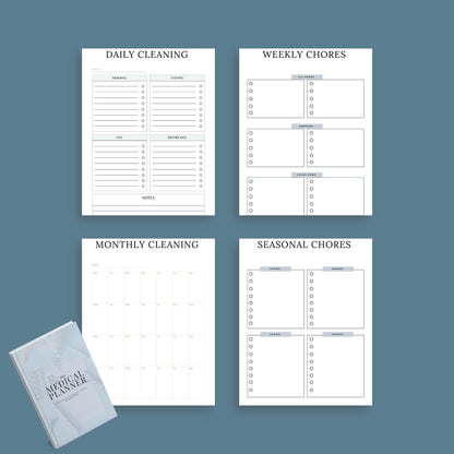 Cleaning Planner | Decluttering & Home Organization Guide | PDF