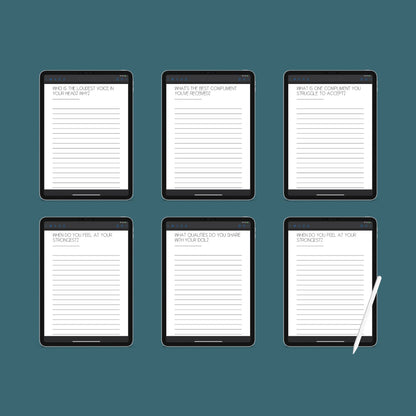 Confidence Journal | Self-Esteem & Mindset Growth Planner | PDF