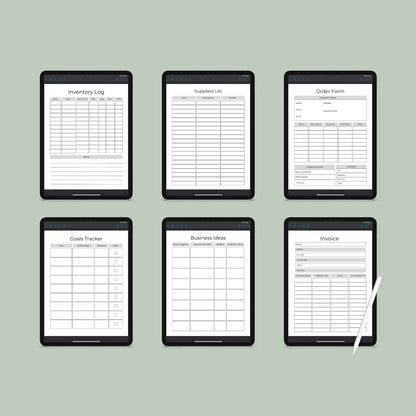 Craft Business Planner | Handmade Business Organizer | Digital PDF