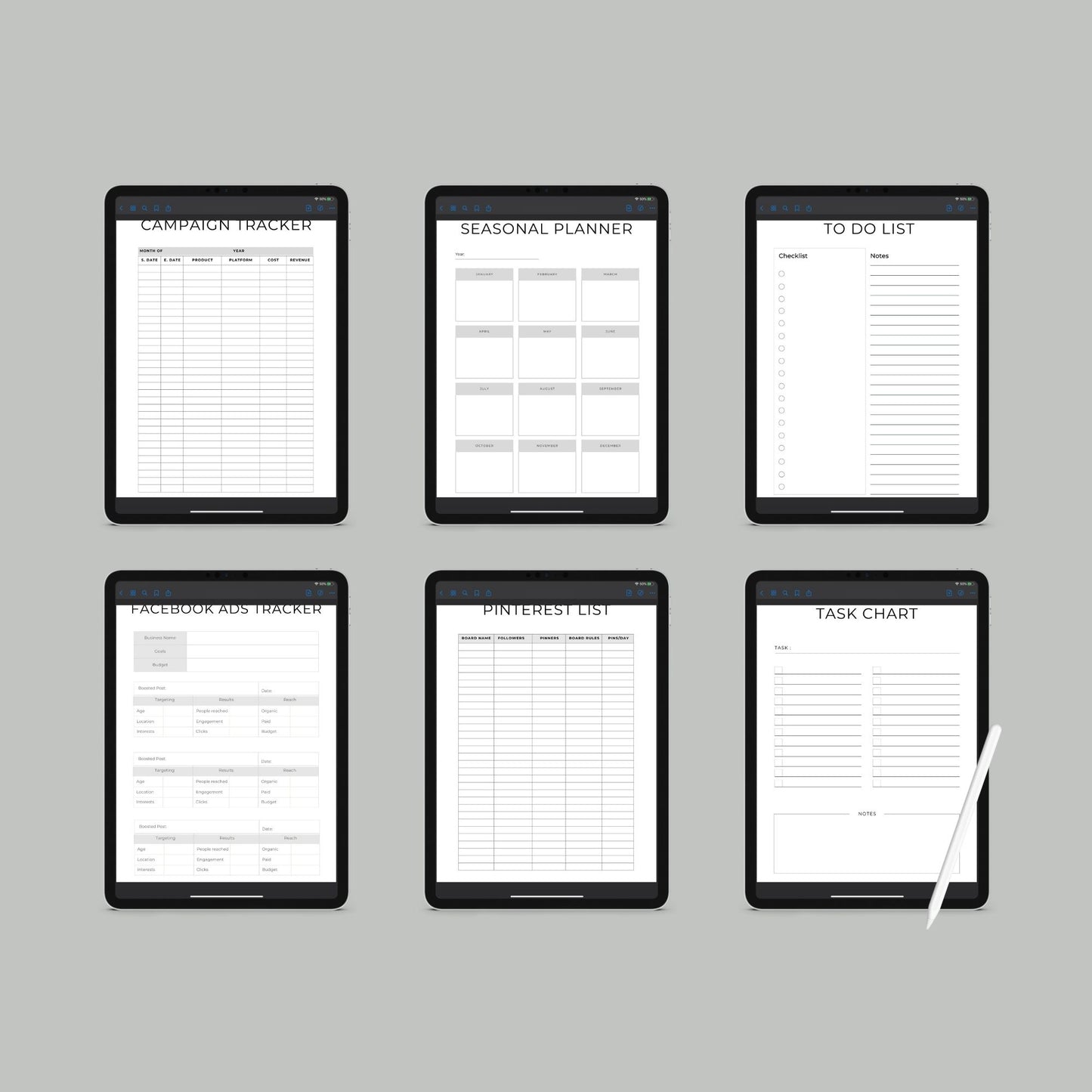 Digital Product Planner | Online Business Strategy Guide | PDF