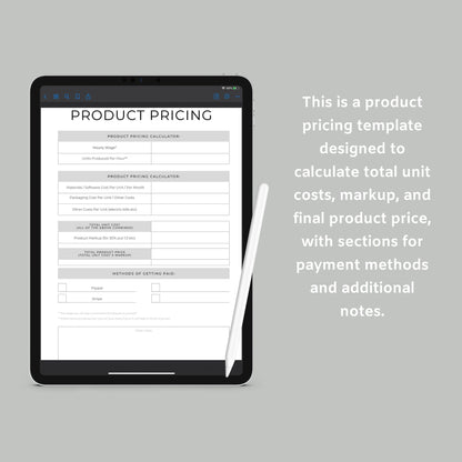 Digital Product Planner | Online Business Strategy Guide | PDF