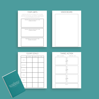 Ecommerce Workbook | Online Business Planner & Growth Guide | PDF