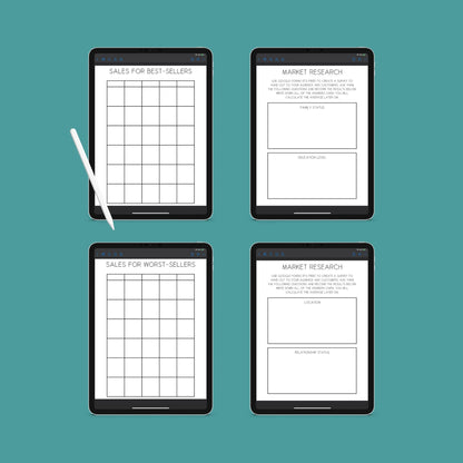 Ecommerce Workbook | Online Business Planner & Growth Guide | PDF
