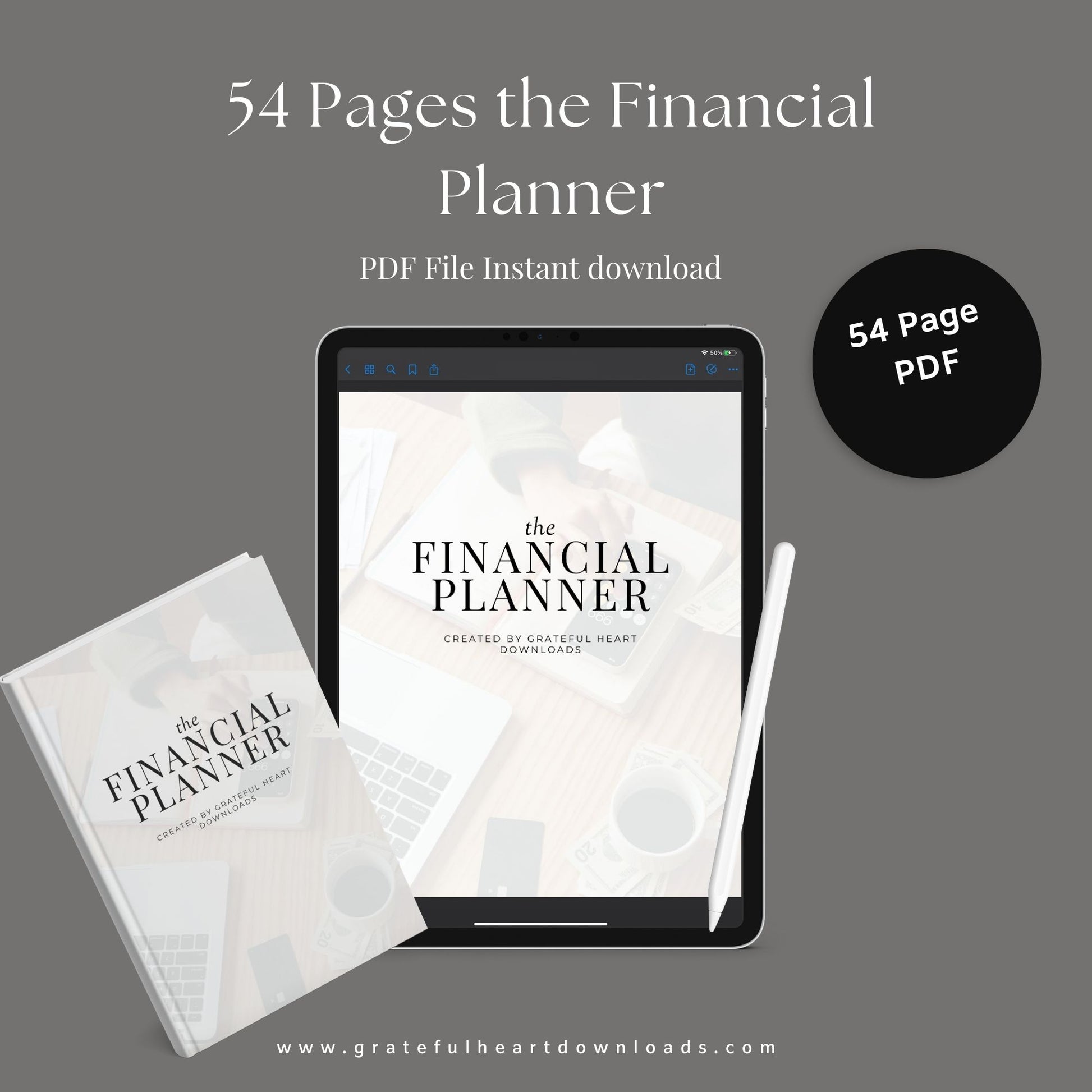 Financial Planner | Budget, Savings & Expense Tracker | PDF