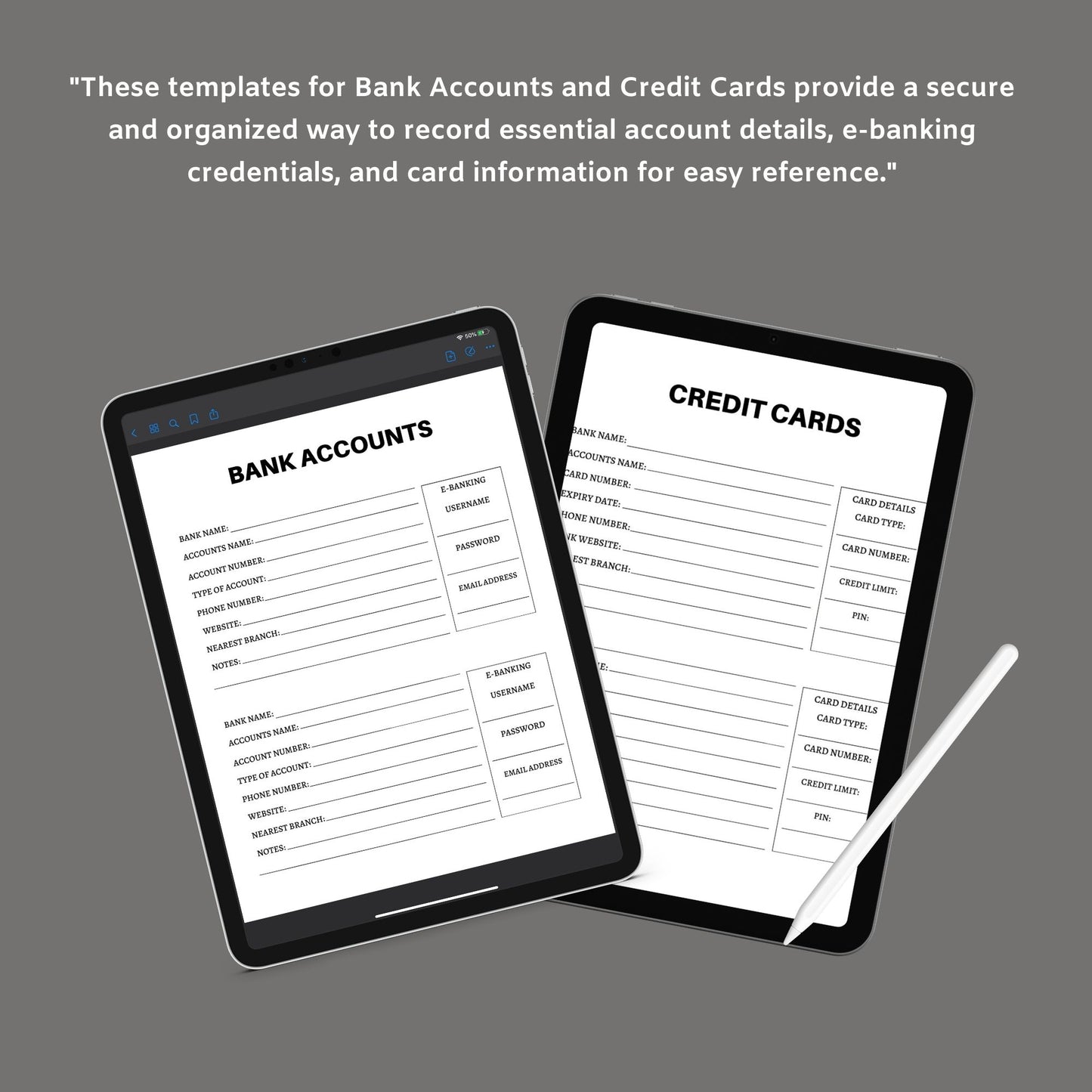 Financial Planner | Budget, Savings & Expense Tracker | PDF