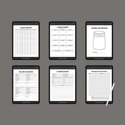 Financial Planner | Budget, Savings & Expense Tracker | PDF