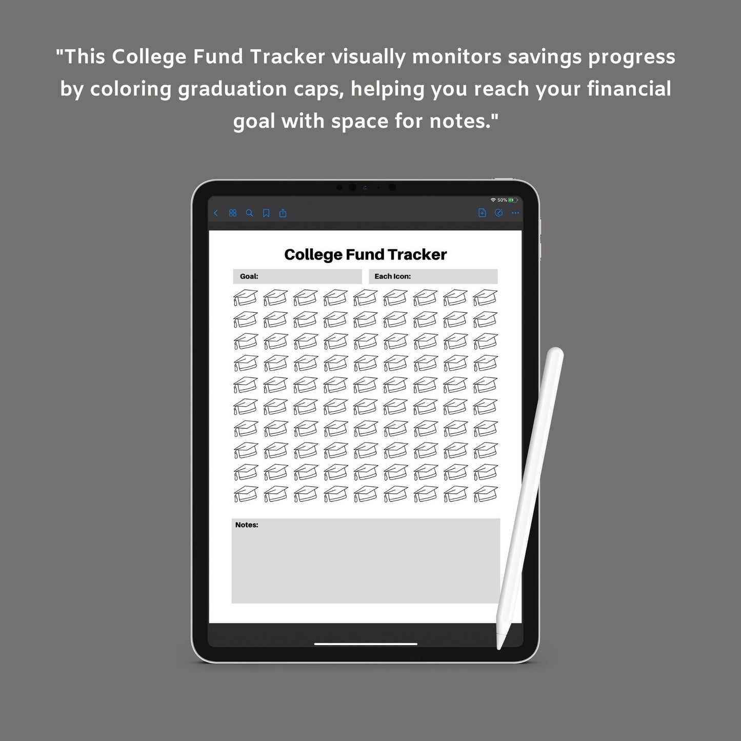Financial Planner | Budget, Savings & Expense Tracker | PDF