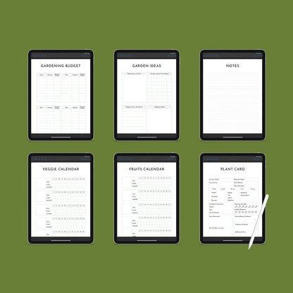 Garden Planner | Printable Gardening Organizer & Tracker | PDF