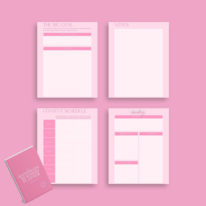Handmade Business Planner | Etsy & Small Business Organizer | PDF"