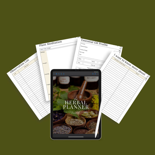 Herbal Planner | Herbalism, Essential Oils & Apothecary Guide | PDF