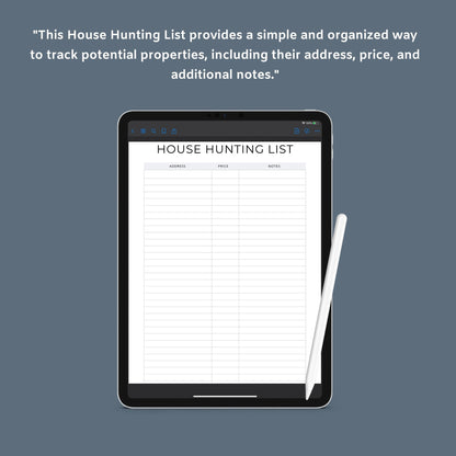 Home Buying Planner | Real Estate Checklist & Budget Guide | PDF