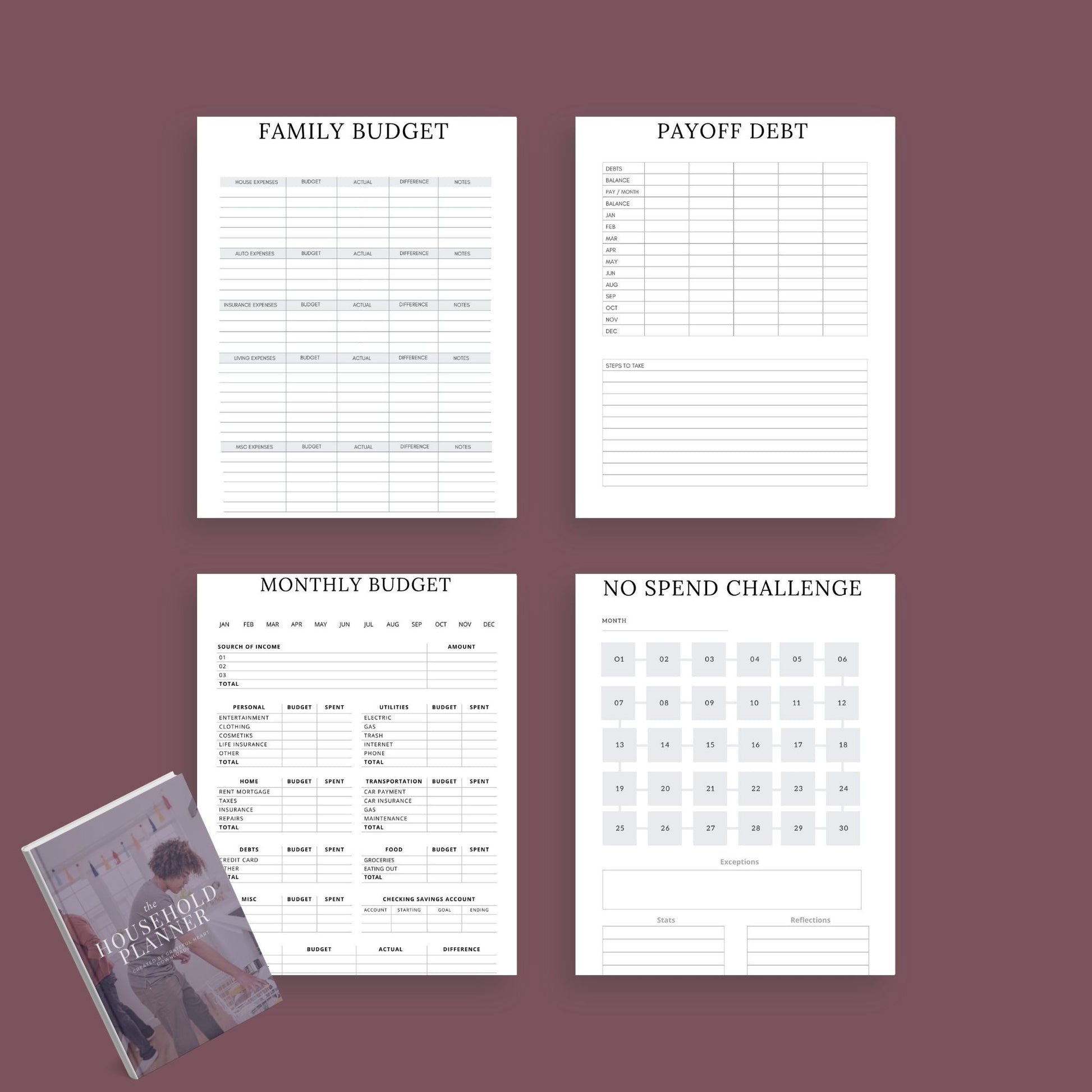 Household Planner – The Ultimate Home & Life Organizer