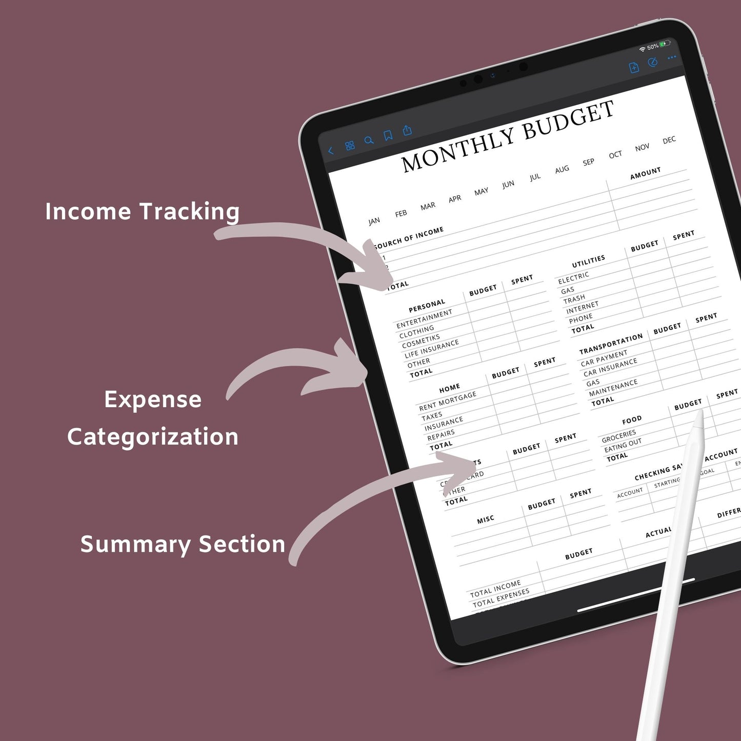 Household Planner – The Ultimate Home & Life Organizer