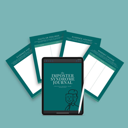 The Imposter Syndrome Journal – Overcome Self-Doubt & Build Confidence | Digital Download