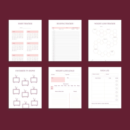 The Life Planner – Ultimate Digital Planner for Goals, Productivity, Budget & Wellness | Printable PDF