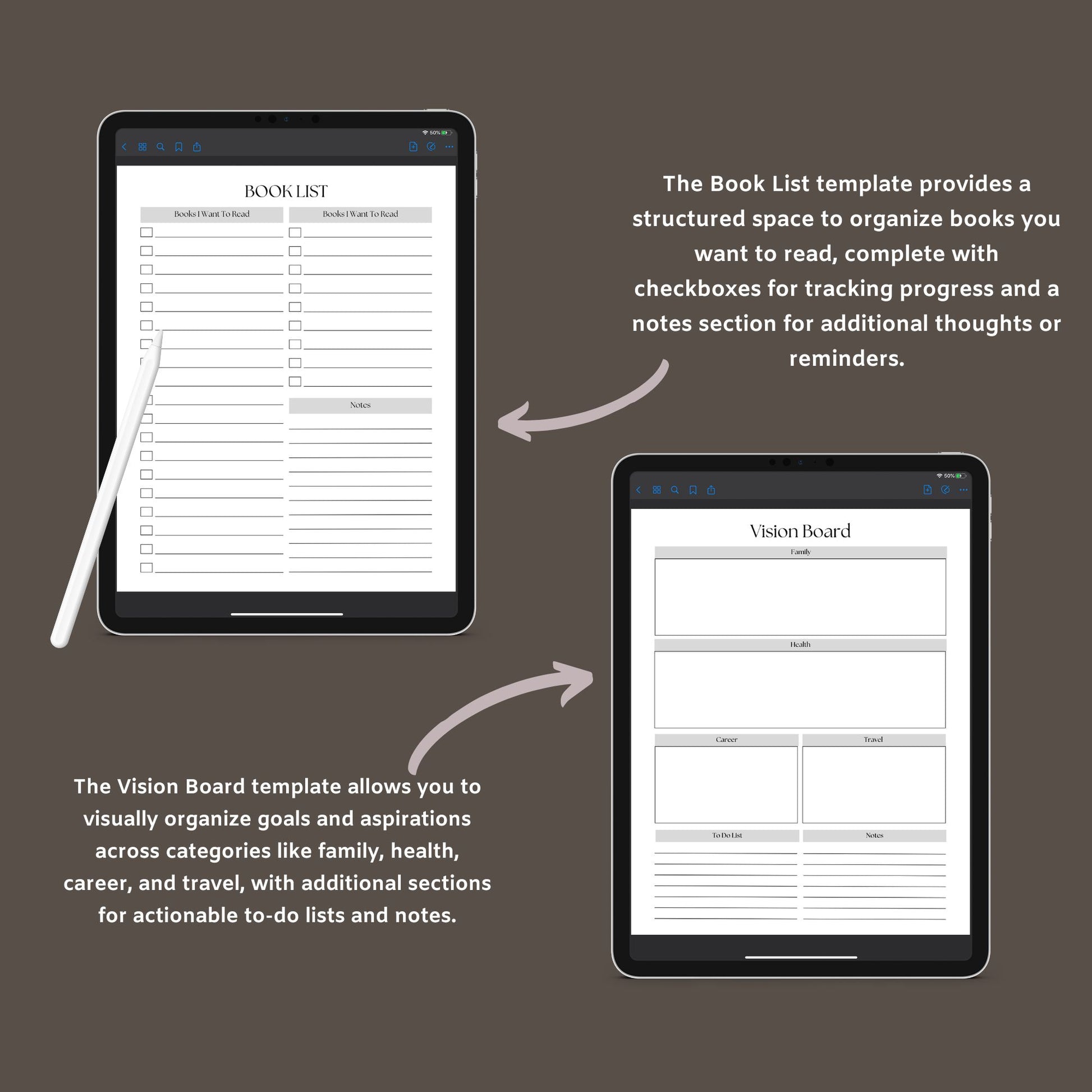 The Life Planner – Ultimate Digital Organizer for Goals, Budget, Health & Productivity | Printable PDF