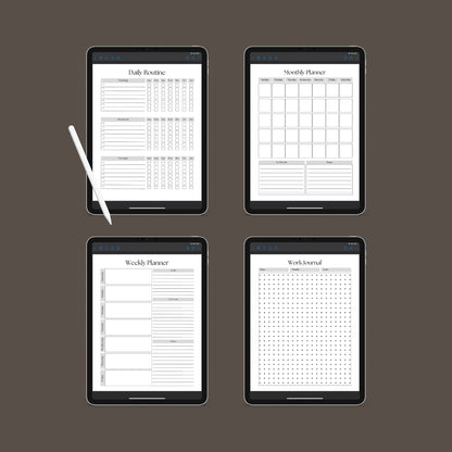 The Life Planner – Ultimate Digital Organizer for Goals, Budget, Health & Productivity | Printable PDF
