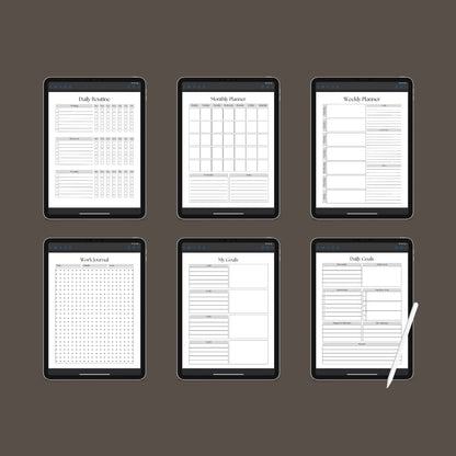 The Life Planner – Ultimate Digital Organizer for Goals, Budget, Health & Productivity | Printable PDF