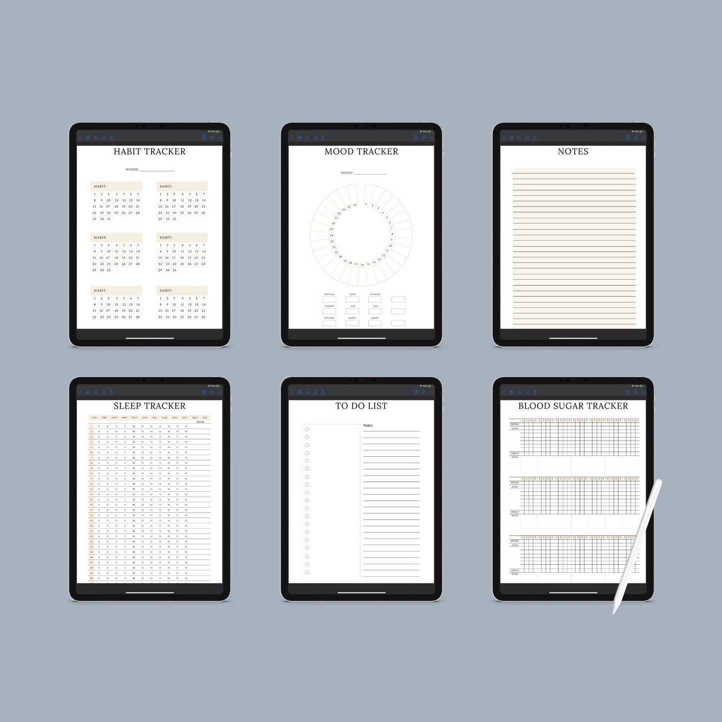 The Medical Planner – Track Appointments, Medications & Health Records | Printable PDF