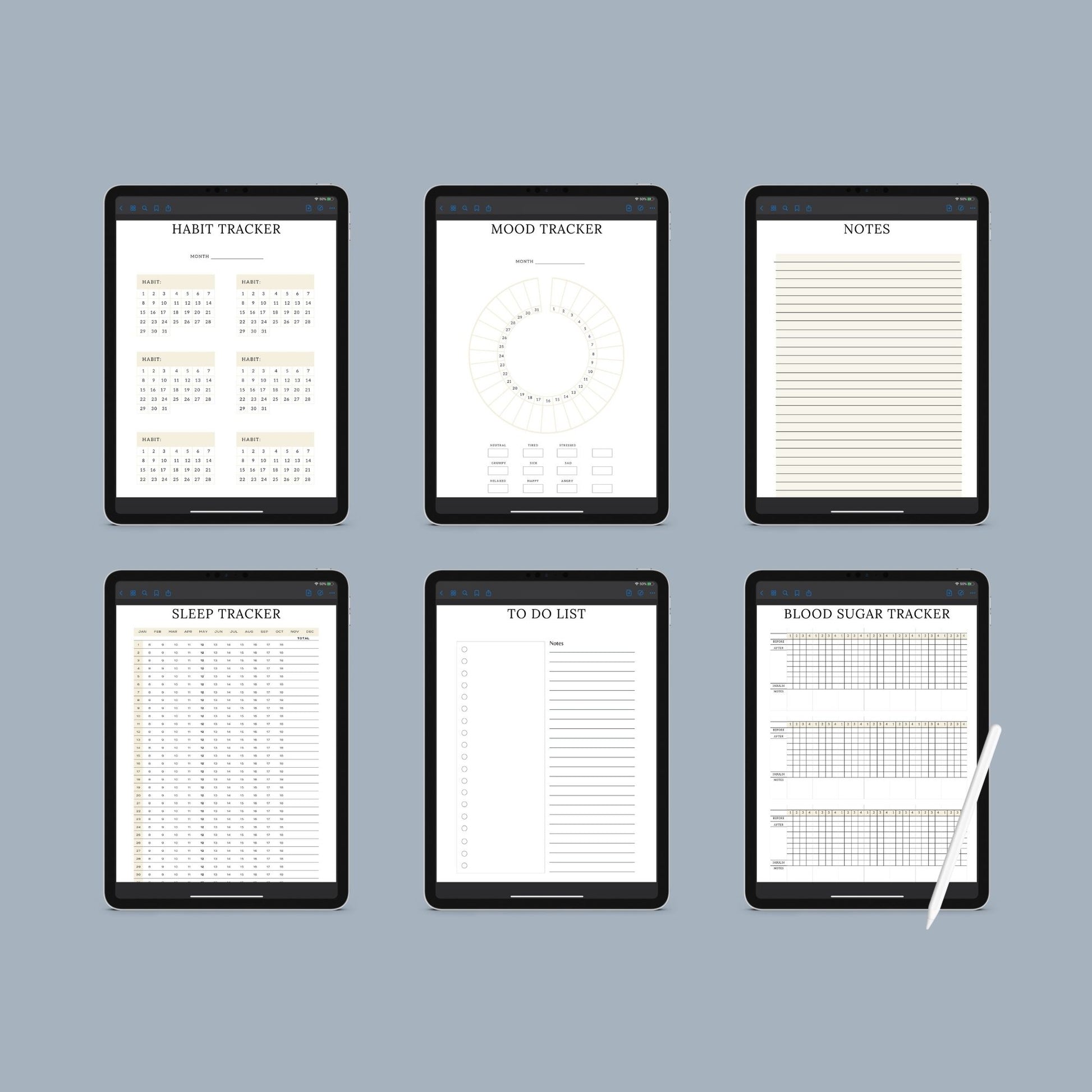 The Medical Planner – Track Appointments, Medications & Health Records | Printable PDF