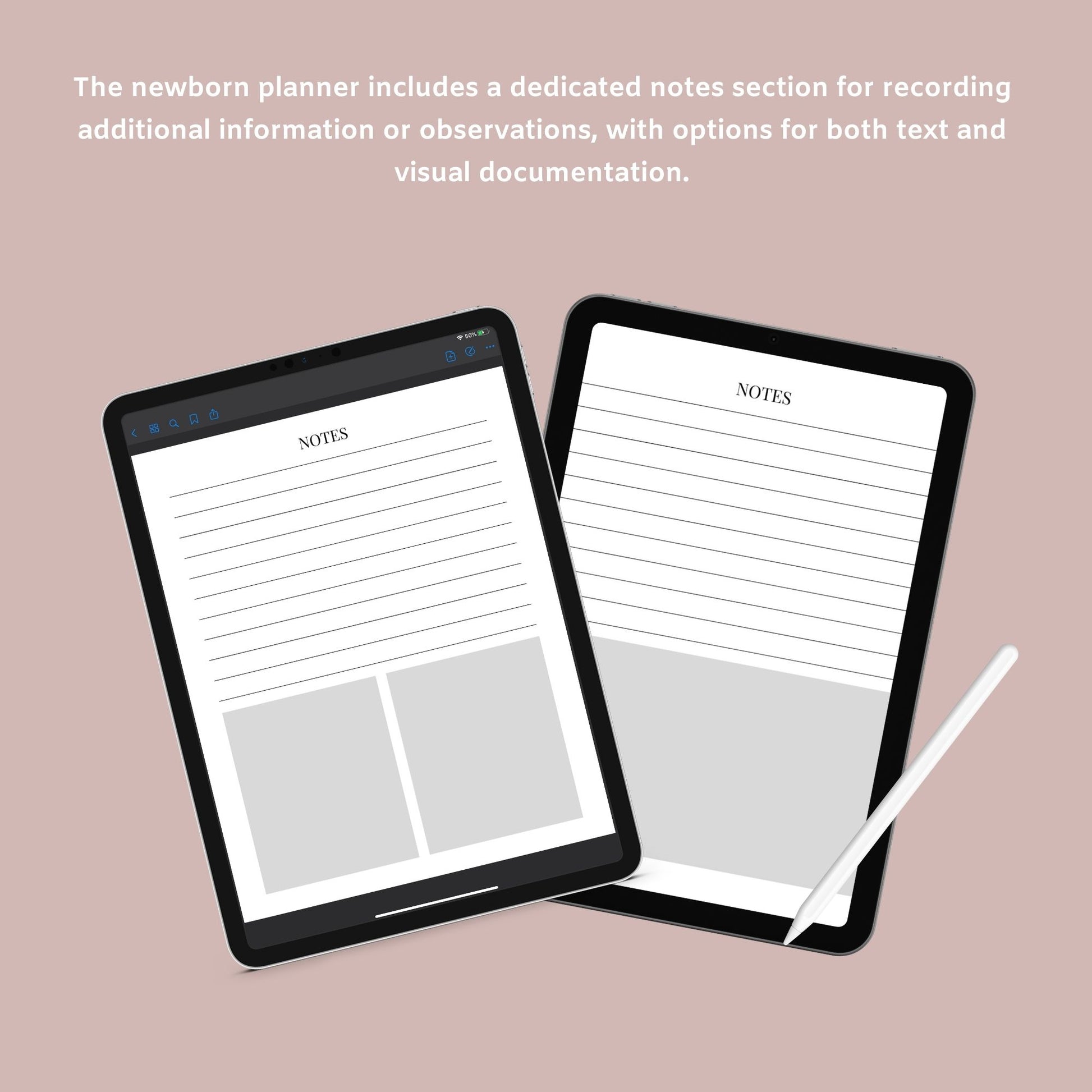 The Newborn Planner – Baby Feeding, Sleep & Health Tracker | Printable PDF