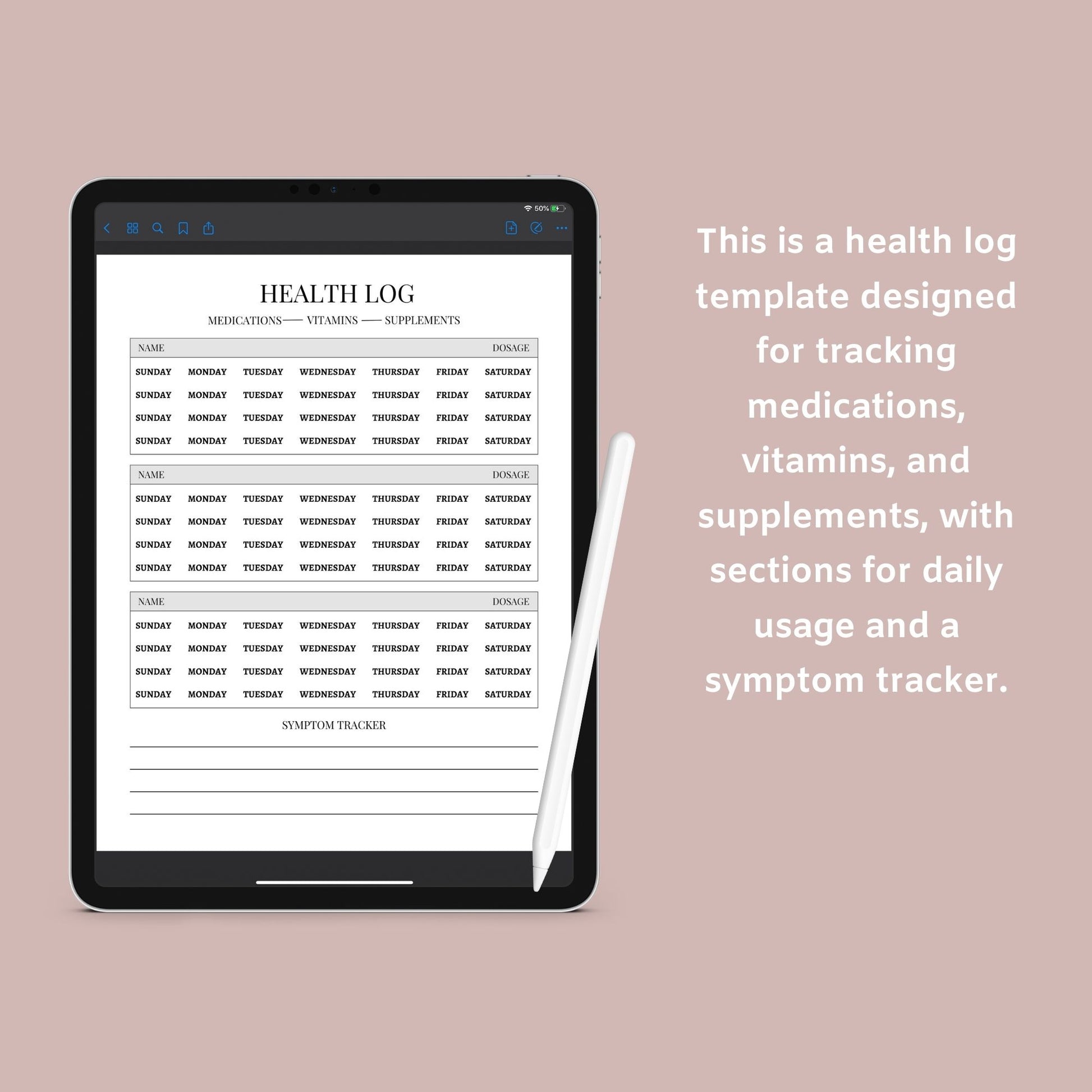 The Newborn Planner – Baby Feeding, Sleep & Health Tracker | Printable PDF